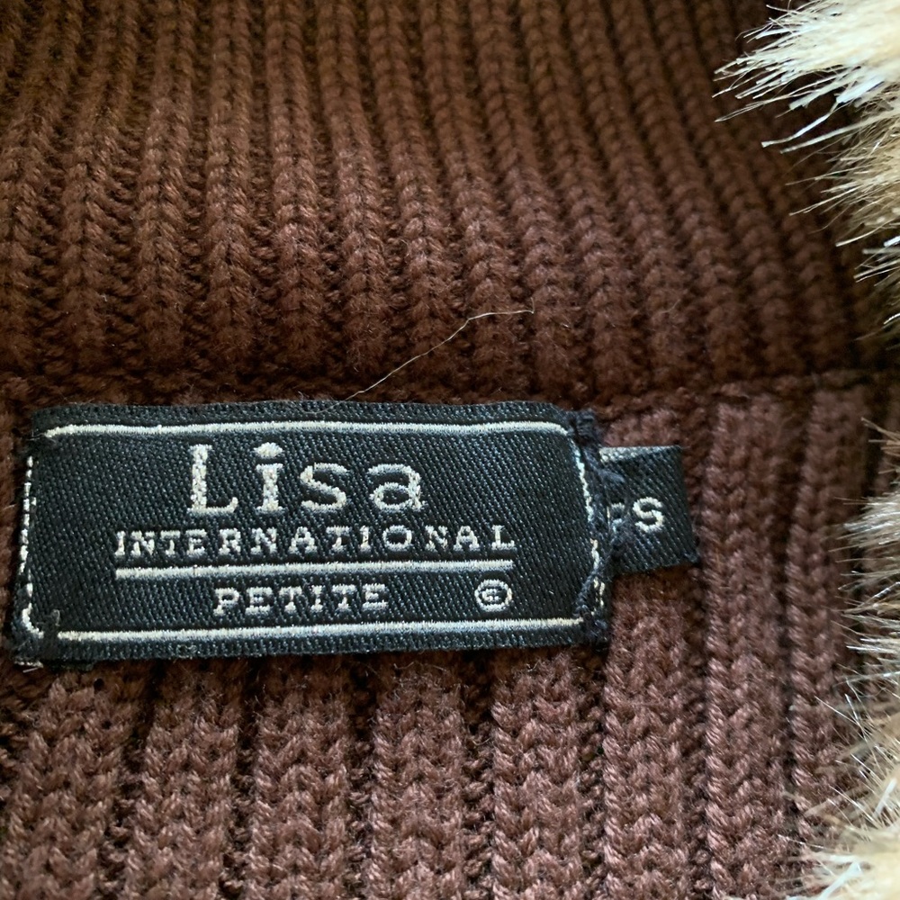 Ladies faux fur vest - Picture 5 of 6